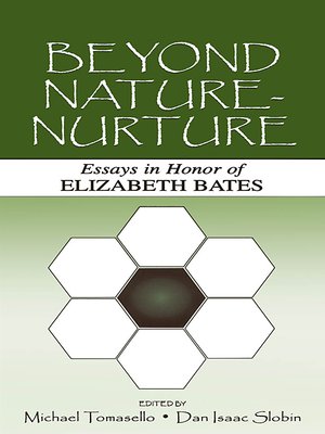 cover image of Beyond Nature-Nurture
